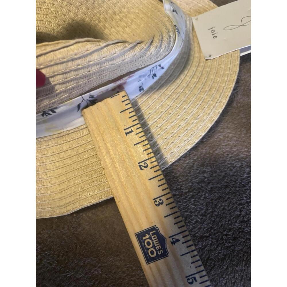 Joie Kids Girls Tween Teen Easter Summer‎ Straw Hat Nwt - Picture 4 of 7